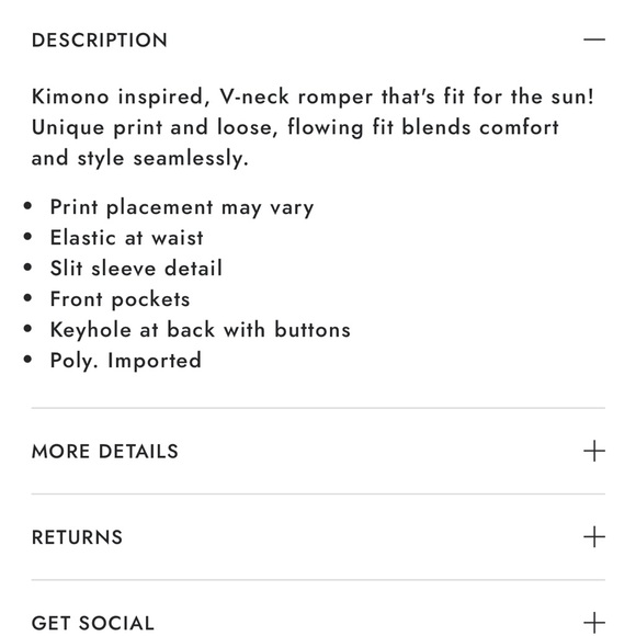 Venus mixed print romper - Picture 6 of 6